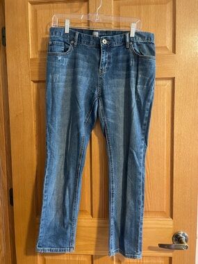 Mossimo Supply Co. Medium Blue Women's Skinny Jeans